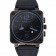 Bell e Ross BR 03-94 quadrante nero con numeri bianchi cassa argento cinturino in pelle marrone