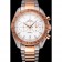 Omega Speedmaster Quadrante Bianco Lunetta in Oro Cassa in Acciaio Inossidabile Bracciale Due Tonalità - 622803