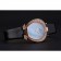 Orologio da donna Omega quadrante blu cassa in oro con diamanti cinturino in pelle nera 622830