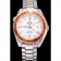 Omega Seamaster GMT quadrante bianco cassa in acciaio inossidabile con lunetta arancione 622718