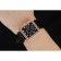 Piaget Emperador Limited Edition quadrante nero inciso cassa in oro Bracciale in pelle nera 1454137
