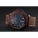 Panerai Luminor sommergibile quadrante nero cinturino in pelle marrone cassa marrone