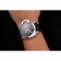 Swiss Panerai Luminor Marina Date quadrante nero cassa in acciaio inossidabile cinturino in pelle nera