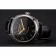 Panerai Radiomir Firenze 3 Days Acciaio PAM604 quadrante nero con cassa in acciaio inossidabile inciso cinturino in pelle nera