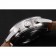 Bell e Ross BR126 Flyback quadrante nero Cassa argento numeri d'oro Cinturino in pelle scamosciata marrone