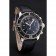 Swiss Blancpain Air Command Monaco YS quadrante nero cassa in acciaio inossidabile cinturino in pelle nera
