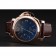 Panerai Luminor Marina 8 giorni quadrante nero cassa in oro rosa cinturino in pelle marrone