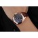 Omega Seamaster Aqua Terra Chronograph Teak-quadrante nero Bracciale in pelle marrone 622531