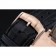 Piaget Emperador Limited Edition quadrante nero inciso cassa in oro Bracciale in pelle nera 1454137