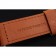 Bracciale in pelle arancione con lunetta in acciaio inossidabile Panerai Radiomir 622.317