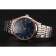 Omega de ville quadrante blu cassa in oro rosa bracciale bicolore 1453783
