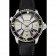 Swiss Blancpain 500 braccia quadrante argento cassa in acciaio inossidabile cinturino in tela nera