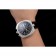 Omega Seamaster Bullhead quadrante nero cassa in acciaio inossidabile cinturino in pelle nera 622826