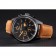Bell e Ross BR126 Flyback quadrante nero cassa nera numeri d'oro cinturino in pelle scamosciata marrone