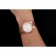 Burberry The City Quadrante Bianco Lunetta con Diamanti Cassa e Bracciale in Oro Rosa