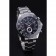 Rolex Yacht - Bracciale in acciaio inossidabile con quadrante nero Master II 622541
