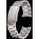 Bracciale a maglie in acciaio inossidabile satinato Omega 622484