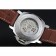 Panerai Luminor Automatic Power Reserve quadrante nero cassa in acciaio inossidabile cinturino in pelle marrone