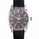Omega Seamaster quadrante nero con cinturino in pelle nera 621574