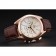 Omega Seamaster Aqua Terra cronografo quadrante avorio cassa in oro cinturino in pelle marrone 622530