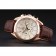Omega Seamaster Aqua Terra cronografo quadrante avorio cassa in oro cinturino in pelle marrone 622530