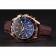 Omega Seamaster Aqua Terra Chrono GMT quadrante grigio teak Bracciale in pelle marrone 622536