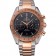 Omega Speedmaster quadrante nero lunetta in oro cassa in acciaio inossidabile bracciale bicolore 622804