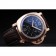 Panerai Luminor cassa in oro rosa quadrante nero cinturino in pelle marrone scuro