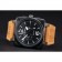 Bell e Ross BR 03-94 quadrante nero cassa nera cinturino in pelle beige