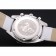 Omega Speedmaster cronografo quadrante bianco cinturino in pelle bianca 622452