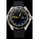 Omega Speedmaster Skywalker X-33 quadrante nero giallo su lunetta nera cassa in acciaio inossidabile cinturino in caucciù nero