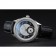 Omega DeVille Prestige quadrante nero cassa di diamanti argento cinturino in pelle nera 1454120