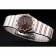 Omega Swiss Constellation Jewelry Cassa in oro rosa Emblema radiale Quadrante marrone 98116
