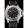 Panerai Luminor sommergibile quadrante nero cassa in acciaio inossidabile cinturino in pelle nera