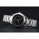 Bracciale in acciaio inossidabile con quadrante nero Omega Seamaster Aqua Terra 622447