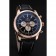 Breitling Transocean Quadrante Nero Cinturino in Pelle Nera Lunetta in Oro Rosa-98204