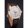 Omega Seamaster Planet Ocean GMT quadrante bianco cassa in oro cinturino in pelle marrone 622.399