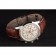 Breitling Transocean Quadrante Bianco Cinturino in Pelle Marrone Chiaro Lunetta in Oro Rosa