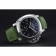 Panerai Luminor GMT cinturino in pelle verde con lunetta in acciaio inossidabile 622.318