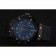 Hublot Big Bang quadrante in carbonio con cassa in carbonio con segni blu e cinturino in caucciù nero 622774