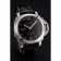 Swiss Panerai Luminor Marina Date quadrante nero cassa in acciaio inossidabile cinturino in pelle nera