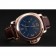 Panerai Luminor Marina 8 giorni quadrante nero cassa in oro rosa cinturino in pelle marrone