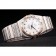 Omega Swiss Constellation Jewelry Quadrante bianco con cassa in oro rosa con stemma radiale