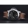 Panerai Luminor Marina Bracciale in pelle marrone con lunetta in acciaio inossidabile 622.314