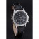 Longines Master Collection Cinturino in pelle nera Quadrante nero 80224