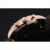 Breitling Transocean Quadrante Nero Cinturino in Pelle Nera Lunetta in Oro Rosa-98204