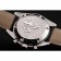 Swiss Omega Speedmaster Professional quadrante nero con accenti in oro Bracciale in pelle nera 1453937