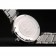 Quadrante bianco con lunetta placcata in diamanti Omega DeVille Ladymatic