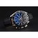 Omega Seamaster Aqua Terra Chrono GMT quadrante nero cinturino in pelle nera 622535