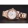 Burberry The City Quadrante Bianco Lunetta con Diamanti Cassa e Bracciale in Oro Rosa